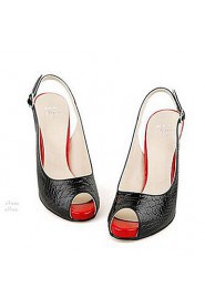 Women's Shoes Peep Toe Stiletto Heel Pumps Shoes More Colors available