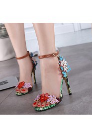 Women's Shoes Leatherette Stiletto Heel Heels / Boat /Novelty Sandals / Heels / Boots / Fashion Sneakers / Loafers