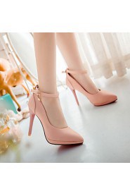 Women's Shoes Stiletto Heel/Platform/Pointed Toe Heels Party & Evening/Dress Blue/Pink/Almond