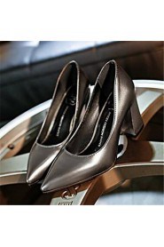 Women's Shoes Synthetic Stiletto Heel Heels Heels Party & Evening Blue / Silver / Gray / Gold