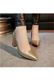 Women's Shoes Synthetic Stiletto Heel Heels Heels Party & Evening Blue / Silver / Gray / Gold