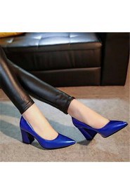 Women's Shoes Synthetic Stiletto Heel Heels Heels Party & Evening Blue / Silver / Gray / Gold