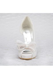 Women's Wedding Shoes Heels / Platform Sandals Wedding / Party & Evening / Dress White