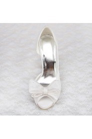 Women's Wedding Shoes Heels / Platform Sandals Wedding / Party & Evening / Dress White