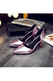 Women's Shoes Stiletto Heel Heels / Pointed Toe Heels Wedding / Party & Evening / Dress Purple / Red / Silver / Gold