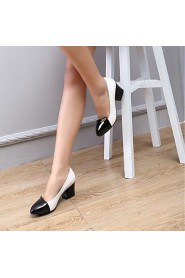 Women's Shoes Chunky Heel Pointed Toe Pumps Shoes More Colors available