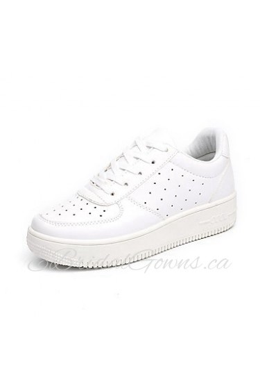 Women's Shoes Platform Creepers / Comfort Fashion Sneakers Casual Pink / White