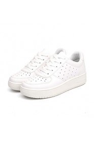 Women's Shoes Platform Creepers / Comfort Fashion Sneakers Casual Pink / White