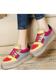 Women's Shoes Platform Creepers /Comfort Athletic Shoes Office & Career / Athletic /Dress / Casual Green /Red