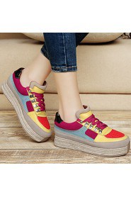 Women's Shoes Platform Creepers /Comfort Athletic Shoes Office & Career / Athletic /Dress / Casual Green /Red