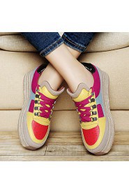 Women's Shoes Platform Creepers /Comfort Athletic Shoes Office & Career / Athletic /Dress / Casual Green /Red