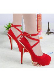 Women's Shoes Round Toe Stiletto Heel Pumps Wedding Shoes More Colors available