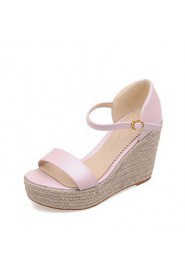 Women's Shoes Wedges Heels/Platform/Open Toe Sandals Dress Blue/Pink/White