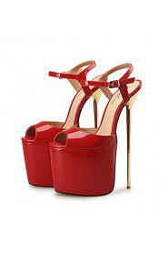 Women's Shoes 22CM Heel Height Sexy Peep Toe Stiletto Heel Sandals Party Shoes More Colors available