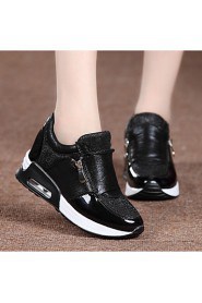 Women's Fashion Leisure Sport Shoes Black/Silver