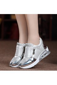 Women's Fashion Leisure Sport Shoes Black/Silver