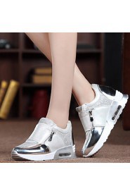 Women's Fashion Leisure Sport Shoes Black/Silver