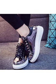 Women's Shoes Leisure Flange Breathe Freely Low Heel Comfort / Round Toe Fashion Sneakers Outdoor / Athletic