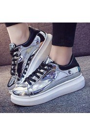 Women's Shoes Leisure Flange Breathe Freely Low Heel Comfort / Round Toe Fashion Sneakers Outdoor / Athletic