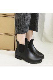 Womens Classic Chelsea Tall Festival Rain Galoshes Rubber Wellingtons Puddle Rain Boot