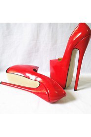 Women's Shoes 25cm Heel Height Sexy Round Toe Stiletto Heel Pumps Party Shoes More Colors available