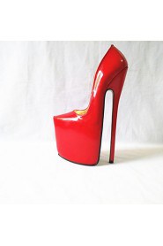 Women's Shoes 25cm Heel Height Sexy Round Toe Stiletto Heel Pumps Party Shoes More Colors available