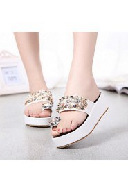 Women's Shoes Diamond Toepost Platform Comfort Casual Sandals Dress