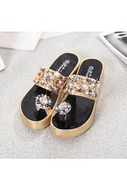 Women's Shoes Diamond Toepost Platform Comfort Casual Sandals Dress