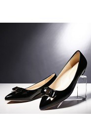 Women's Shoes Flat Heel Pointed Toe Flats Office & Career/Dress Black/Pink/White