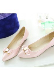 Women's Shoes Flat Heel Pointed Toe Flats Office & Career/Dress Black/Pink/White