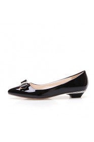 Women's Shoes Flat Heel Pointed Toe Flats Office & Career/Dress Black/Pink/White