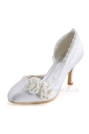 Women's Wedding Shoes Heels Heels Wedding / Party & Evening / Dress White