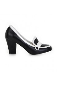 Women's Chunky Heel Pointed Toe Pumps Shoes (More Colors)