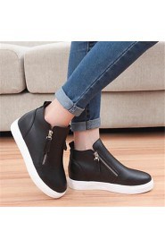 Women's Shoes Platform Creepers Heels Office & Career / Casual Black / White