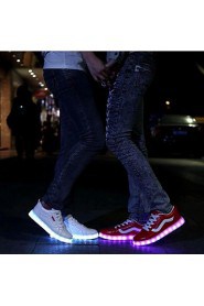 8 Colors LED Luminous Shoes Men Women Unisex Couple Sneakers Fashion Casual Flat Led Shoes Usb Charging