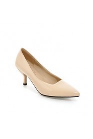 Women's Shoes Heel Heels / Pointed Toe Heels Office & Career / Dress / CasualBlack / Blue / Yellow / Green / Pink /05-1