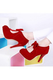 Women's Shoes Heel Heels / Platform Heels Outdoor / Dress / Casual Black / Red / Beige/B168