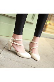 Women's Shoes Synthetic Stiletto Heel Heels/Basic Pump Pumps/Heels Office & Career/Dress/Casual