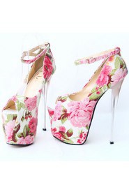 Women's Shoes 19cm Heel Height Sexy Peep Toe Stiletto Heel Pumps Party Shoes More Colors available