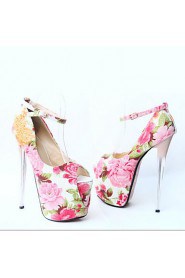 Women's Shoes 19cm Heel Height Sexy Peep Toe Stiletto Heel Pumps Party Shoes More Colors available