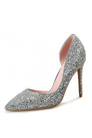 Women's Shoes Glitter /Stiletto Heel Heels / Styles / Pointed Toe Heels Wedding / Office & Career / Party & Evening