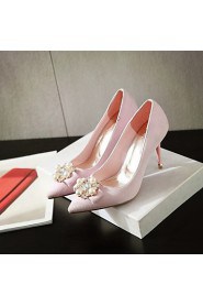 Women's Shoes Leatherette Stiletto Heel Heels Heels Wedding / Office & Career / Party & Evening