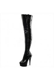 Women's Shoes Platform Stiletto Heel Over The Knee Boots