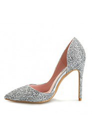 Women's Shoes Glitter /Stiletto Heel Heels / Styles / Pointed Toe Heels Wedding / Office & Career / Party & Evening