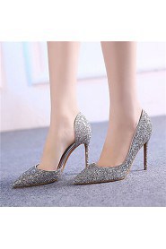 Women's Shoes Glitter /Stiletto Heel Heels / Styles / Pointed Toe Heels Wedding / Office & Career / Party & Evening