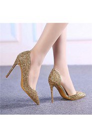 Women's Shoes Glitter /Stiletto Heel Heels / Styles / Pointed Toe Heels Wedding / Office & Career / Party & Evening