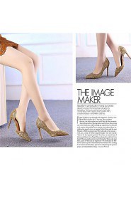 Women's Shoes Glitter /Stiletto Heel Heels / Styles / Pointed Toe Heels Wedding / Office & Career / Party & Evening