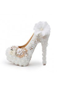 Women's Shoes Stiletto Heel Heels Heels Wedding / Party & Evening / Dress White