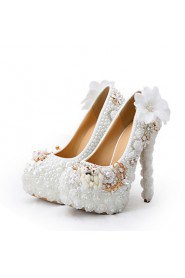 Women's Shoes Stiletto Heel Heels Heels Wedding / Party & Evening / Dress White