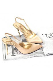 Women's Shoes Silk Stiletto Heel Heels Heels Wedding / Office & Career / Party & Evening / Dress